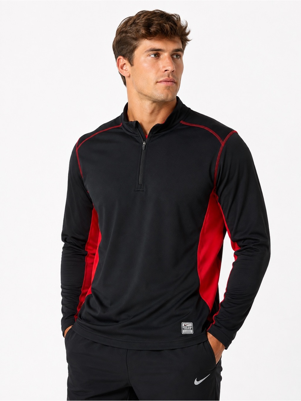 Nike Pro Combat Hyperwarm Dri-FIT Max 1/4-Zip Pullover